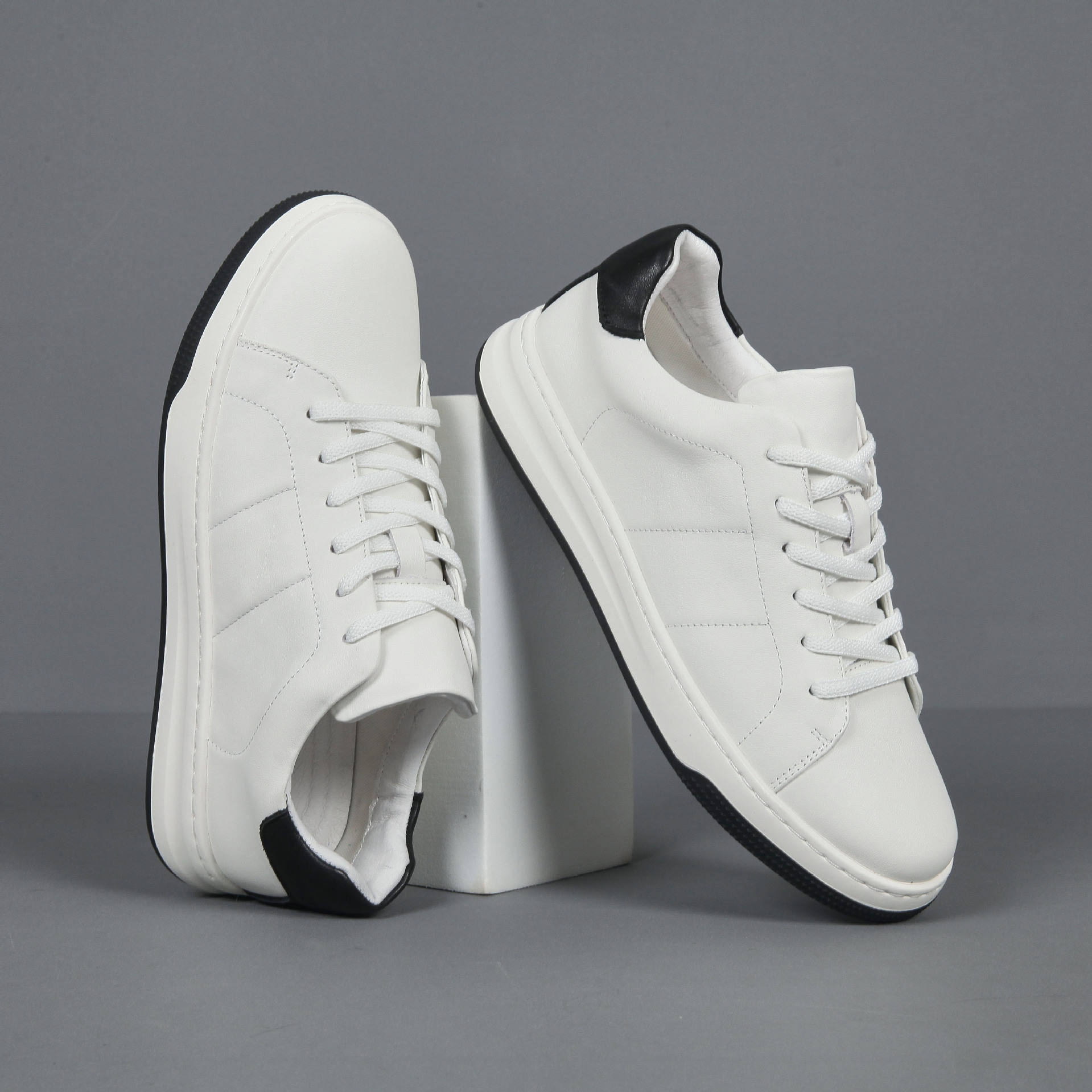 Men's Breathable Leather Trendy Casual Shoes